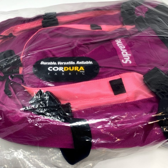 Supreme Cordura Backpack Magenta FW19 - Picture 5 of 6